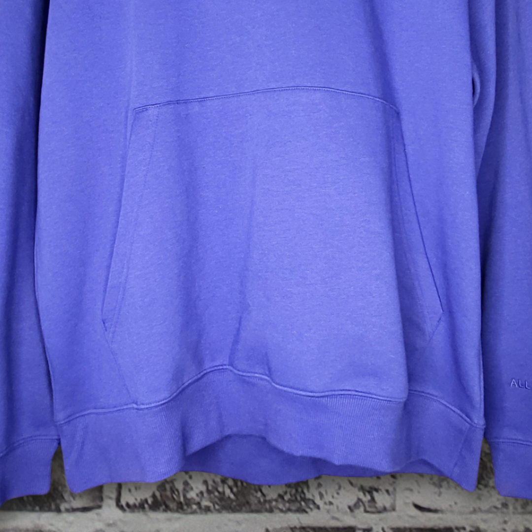 NEW adidas ALL SZN Cobalt Blue Pullover Hoodie (Men's Size L)