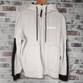 NikeAir white and black full-zip hoodie (Men's Size M)
