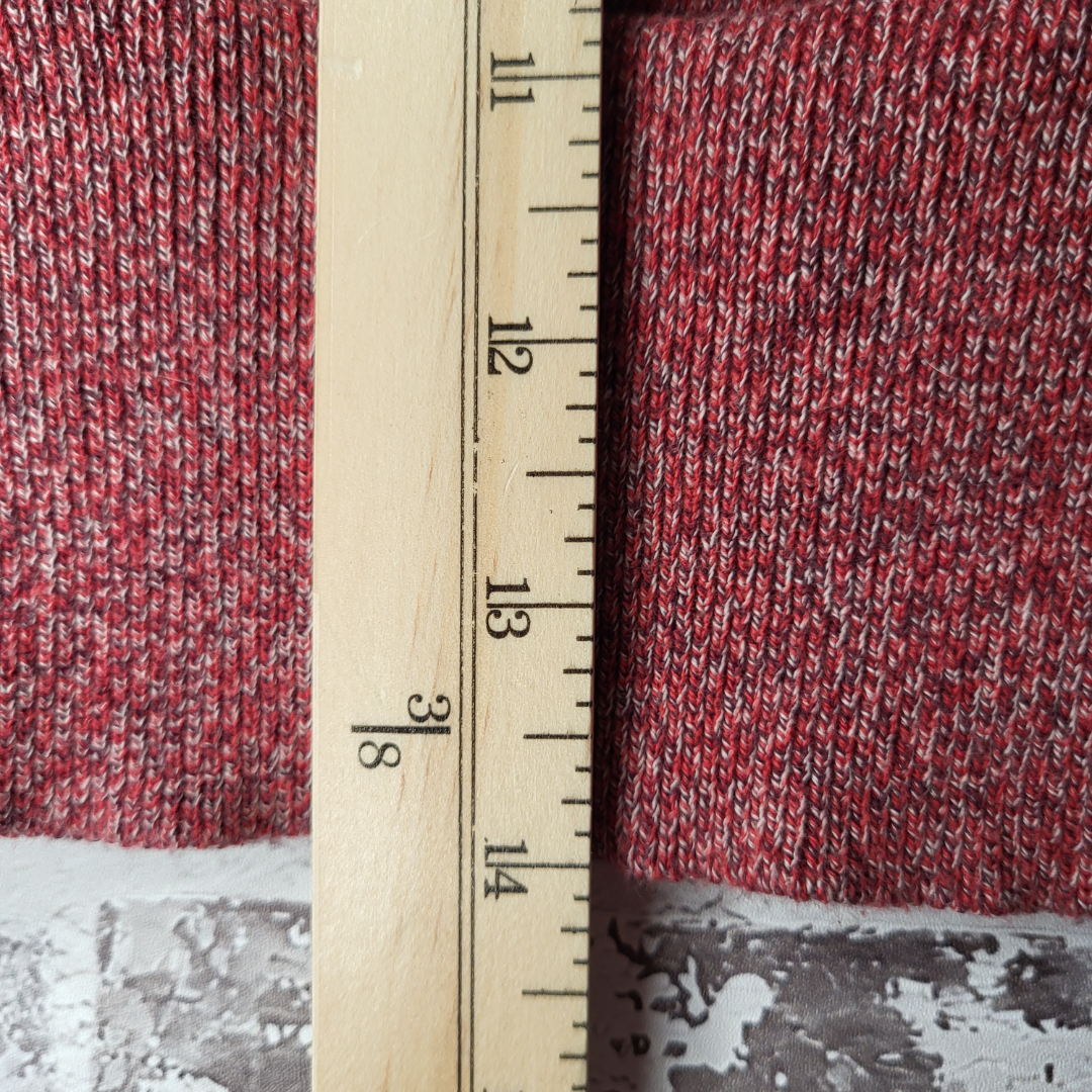Christopher Bates pink mock neck knit sweater (Women's Size XS)