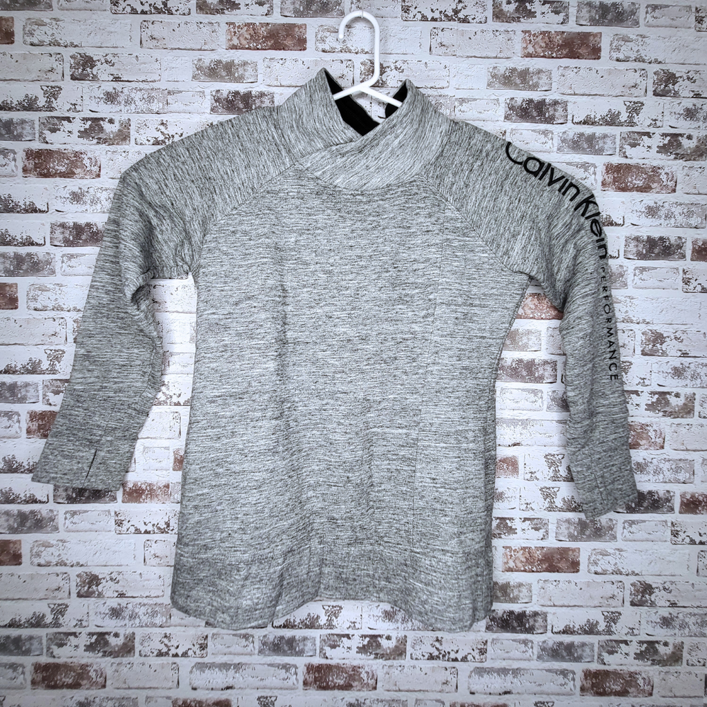 Calvin Klein grey performance pullover (Women's Size M)