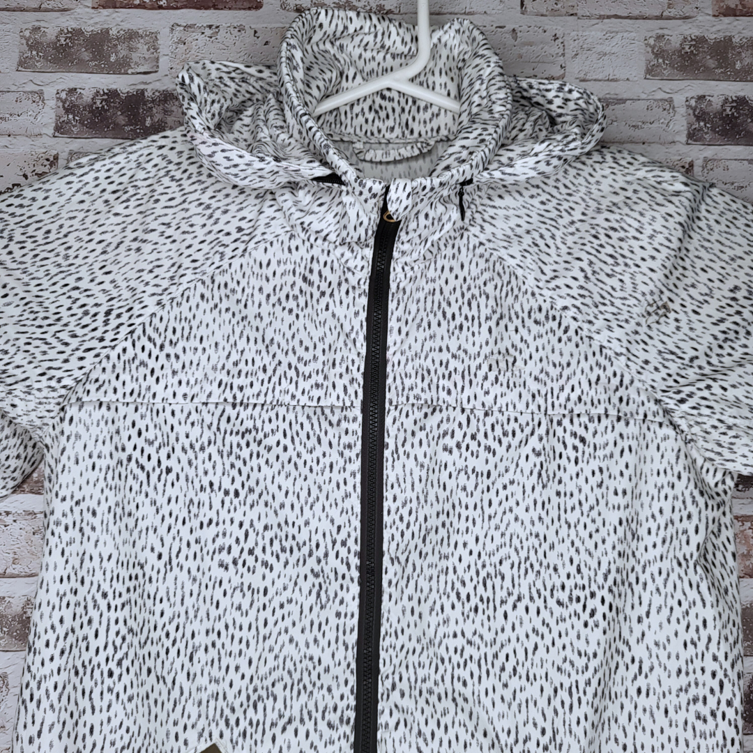 lululemon white/black hooded jacket (Women's Size N/A)